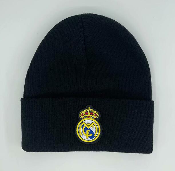 Real Madrid Navy Soccer Knitted Hat